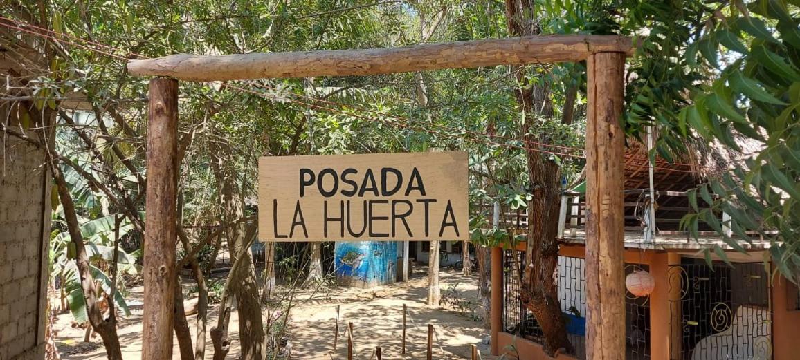 Posada La Huerta Mazunte Exteriör bild
